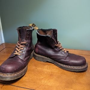 Dr. Martens Burgundy Boots